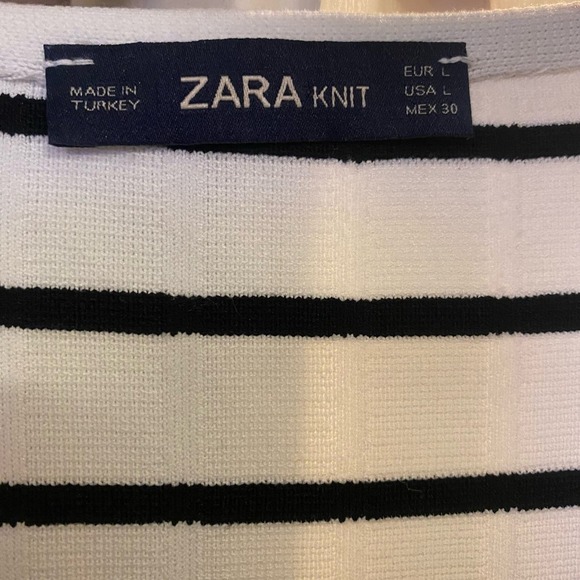 Zara Knit Sweater- size Large - Picture 5 of 6